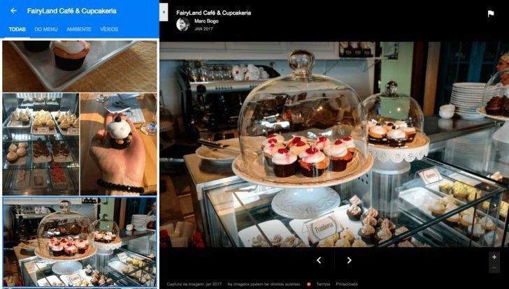 Fotos da Cupcakeria Fairyland no Google Meu Negócio