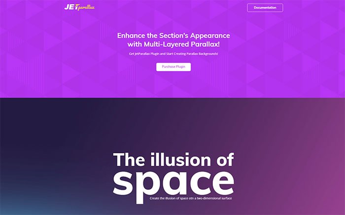Plugin JetParallax para Elementor