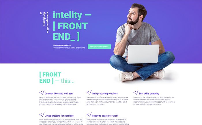 Template para prestadores de serviços