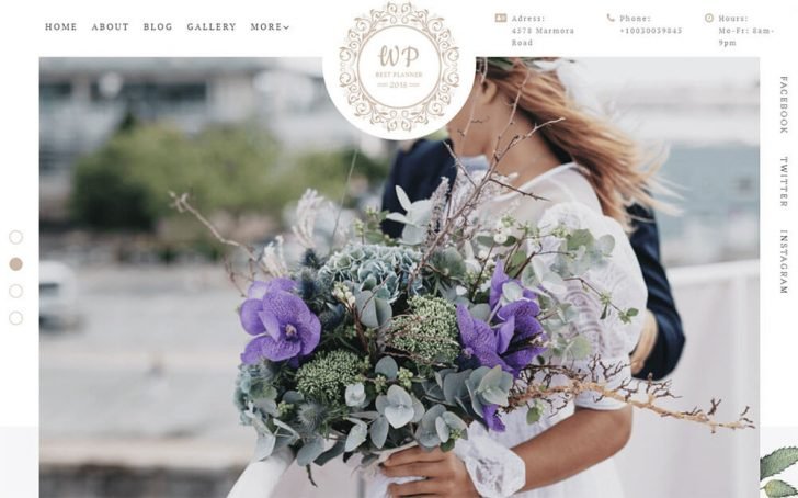 Tema WordPress Belle Fleur